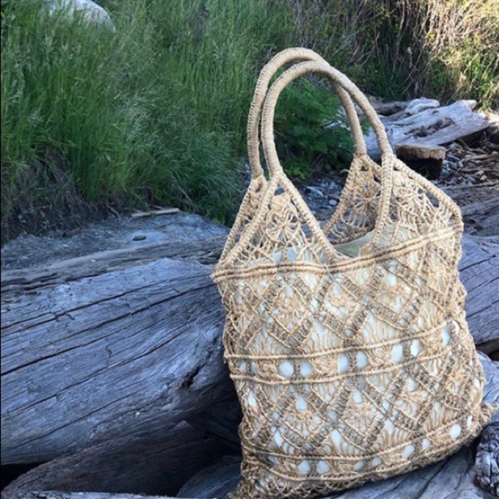 Vintage Woven Bag